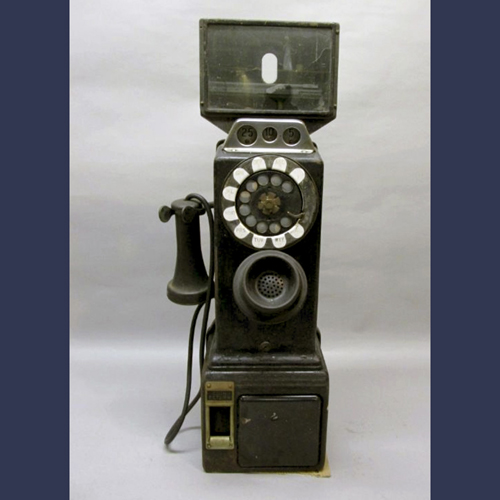 1930s Bell Telephone pay station