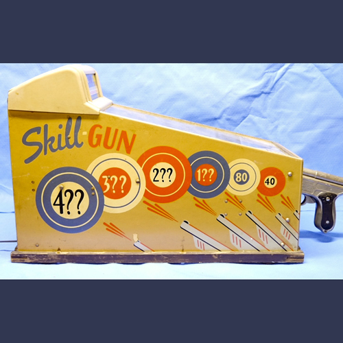 Penny arcade vintage skill gun game